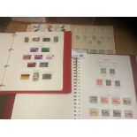 Stamps : 3 albums including Australia, Jersey & wor