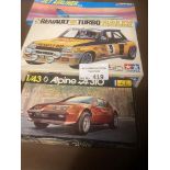 Diecast : Kits Renault 5 Turbo, Alpine A310 Jet Ai