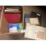 Stamps : Box of covers GB/stamps back to QV couple