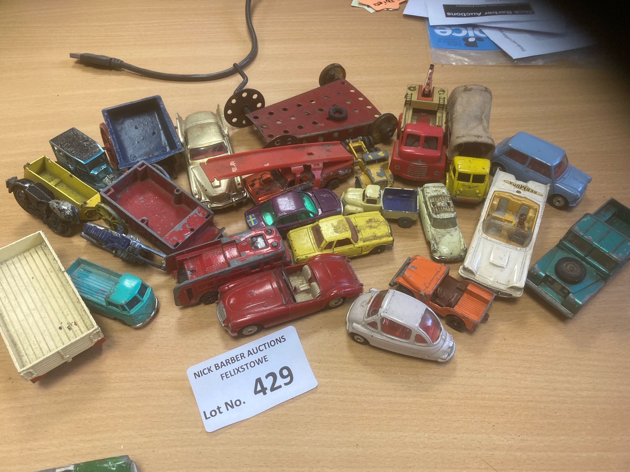 Diecast : Collection of playworn Matchbox, Lesney,