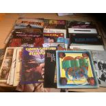 Records : Box of 60+ Rock/Pop albums decent titles