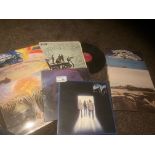 Records : Nice collection of MOODY BLUES albums in