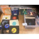 Records : 7" singles 'B' box 3 - nice collection o