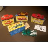 Diecast : Matchbox Lesney original models boxed No