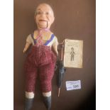 Collectables : Small model 1900s - ventriloquist w