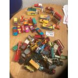 Diecast : Nice lot of Matchbox inc playworn - some