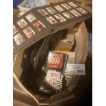 Cigarette Cards : Good box of cards albums loose t