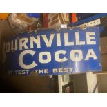 Collectables : Enamel sign - Bourneville Cocoa ori