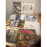 Records : Punk 12" singles - nice cllxn inc Iggy P