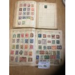 Stamps : All world stamp collection in 2 Old Linco