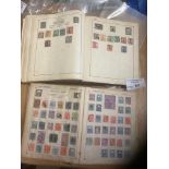 Stamps : All world stamp collection in 3 old Stran