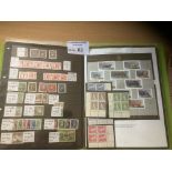 Stamps : CANADA & colonies stock album with cat v