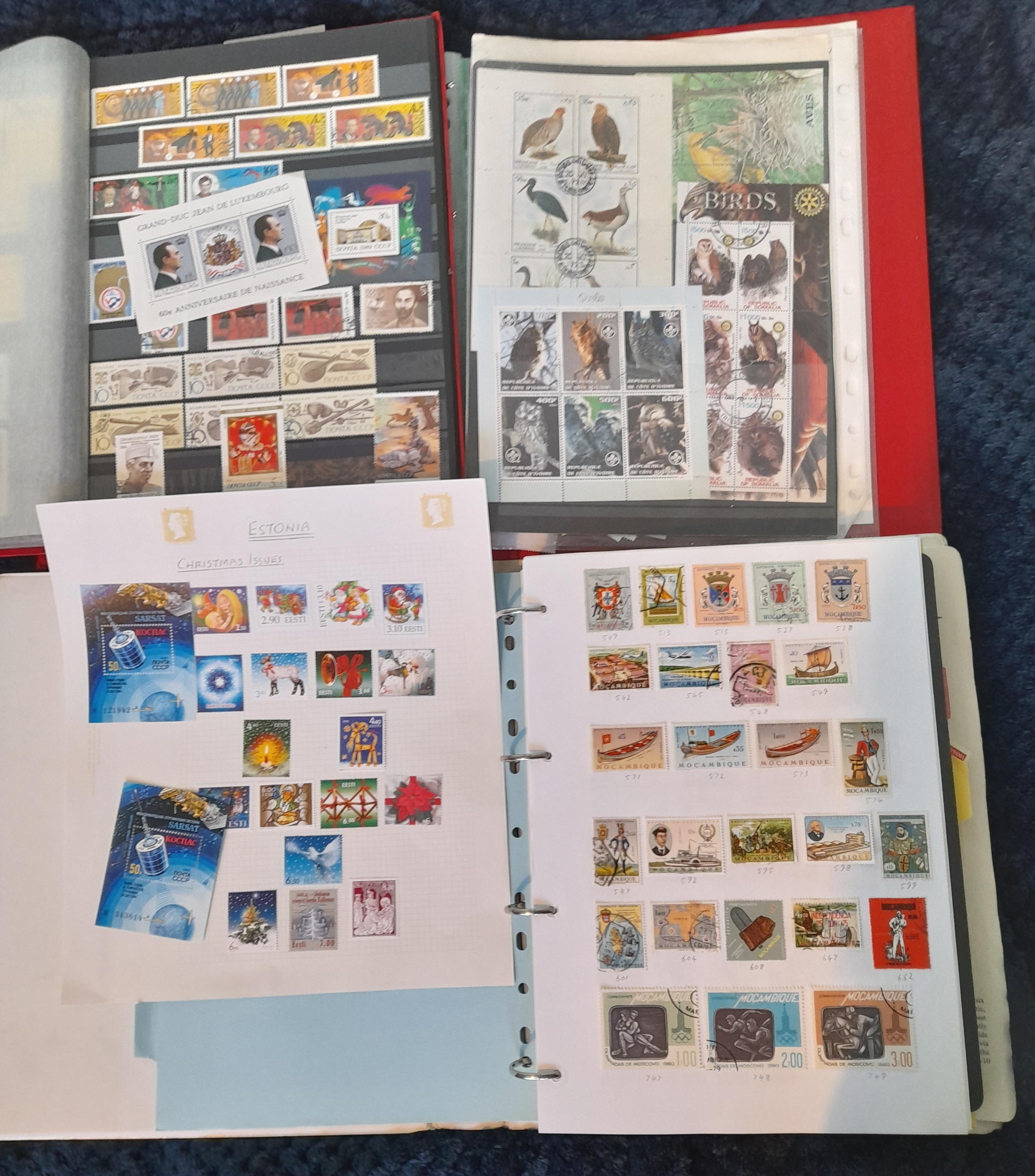 Stamps : Box Containing 3 Albums/Stockbooks incl. - Image 4 of 4