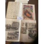 Motorsport : 2 superb scrapbooks 1933-4-6 inc spee