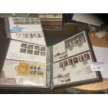 Stamps : GB first day covers in 10 albums 1969-201