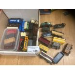 Diecast : Box of wagons - all good condition - nic