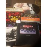 Records : AEROSMITH collection 7 albums some US pr