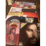 Records : Rock 1970s mostly inc Donovan box, Cat S