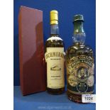 An Inchmurrin single highland malt whisky, boxed, 10 years old and The Gordon Highlanders,