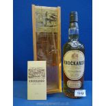 A bottle of Knockando Distillery Speyside Pure Single Malt Whisky 1982.