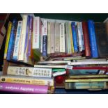 A quantity of books to include "Kitchen Table Wisdom",