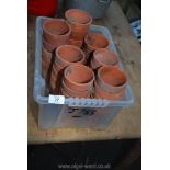 30 x terracotta pots 3" diameter.