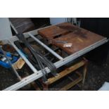 A Sutton table saw.