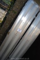 Two x 5' polycarbonate twin fluorescent fittings