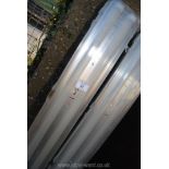 Two x 5' polycarbonate twin fluorescent fittings