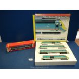 A Hornby Midland Mainline HST Train set and electric locomotive 'Frank Hornby'.