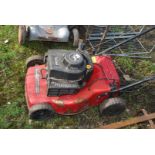 A Mountfield 45 cms cut SP184 mower. (good compression, no petrol).