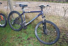 A Dawes men's mountain bike with disc brakes, front and rear, 24 speed.