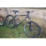 A Dawes men's mountain bike with disc brakes, front and rear, 24 speed.