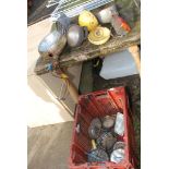 A quantity of vehicle spot lamps/work lights