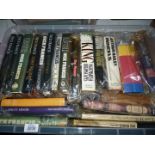 A box of mostly modern first editions to include Harry Potter, Stephen King, Dick Francis,