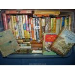 A box of children's books to include Enid Blyton, Treasure Island by R.L.