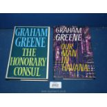 A first published 1958 copy of Our Man in Havanna by Graham Greene,