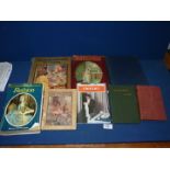 A quantity of Needlework books: Home Lace Making,