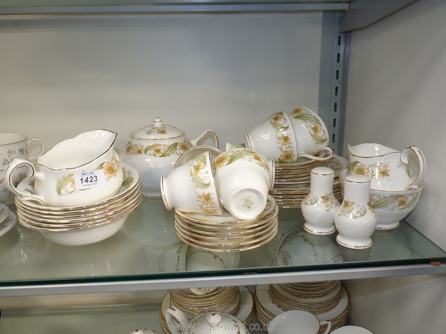 A good quantity of Duchess bone china dinner and tea ware including cups, saucers,