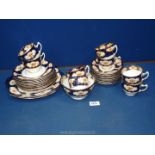 A Royal Albert Alhambra part Teaset including eight cups, ten saucers, eleven plates,