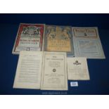 A quantity of Royal Academy illustrated catalogues for 1918 and 1951 exhibitions;