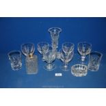 Miscellaneous Stuart Crystal glasses etc.