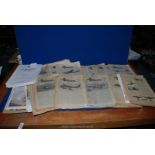 A large quantity of 'The Aeroplane Spotter WW2' magazines from 1941-1943,