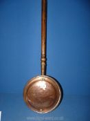 An early copper Warming Pan