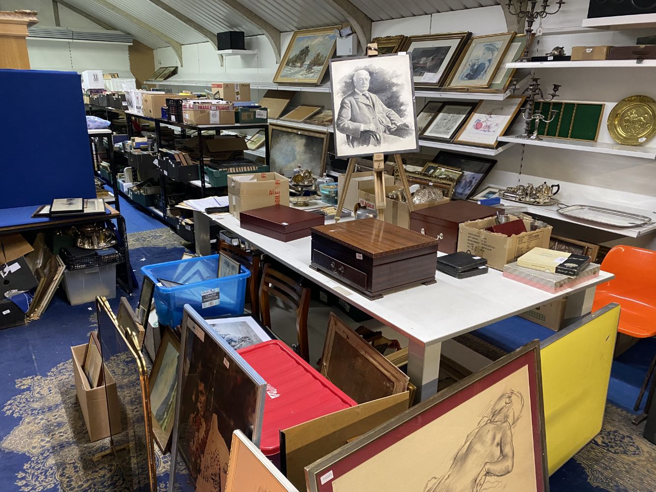 Online Only March Auction of Books, Oil Paintings, Watercolours & Prints, Brass, Copper & Pewter, Silver, Silver Plate & Jewellery