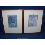 A pair of framed Arthur Rackham Prints.