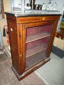 A Rosewood finished circa 1900 Side Cabinet,