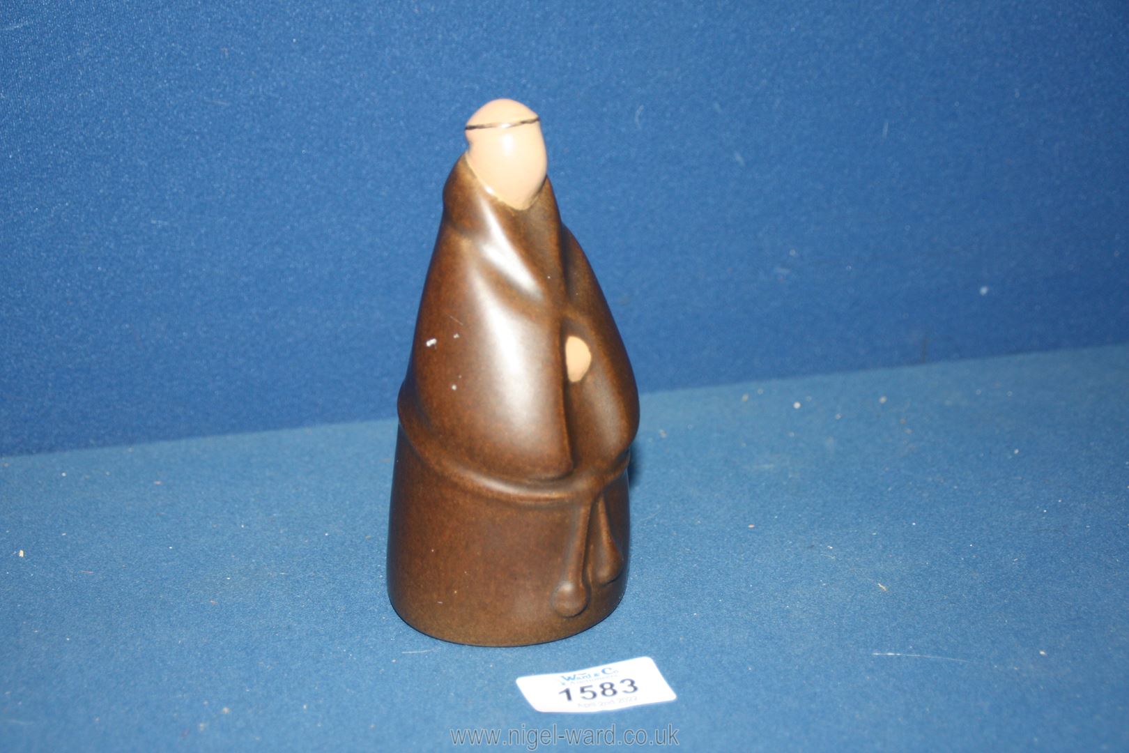 A Swedish Studio Pottery monk marked ENKOPING MUNK, 6'' tall. - Image 2 of 3