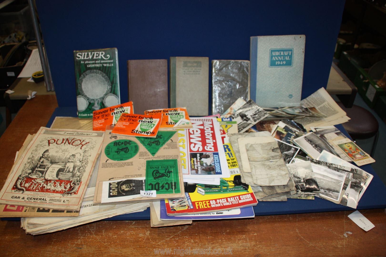 A quantity of ephemera including references, football dividends, Green Shield stamp books,