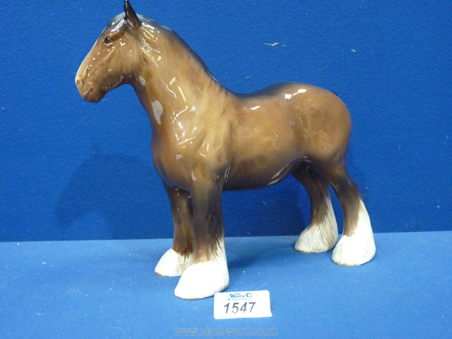 A Beswick Shire Horse. - Image 2 of 3